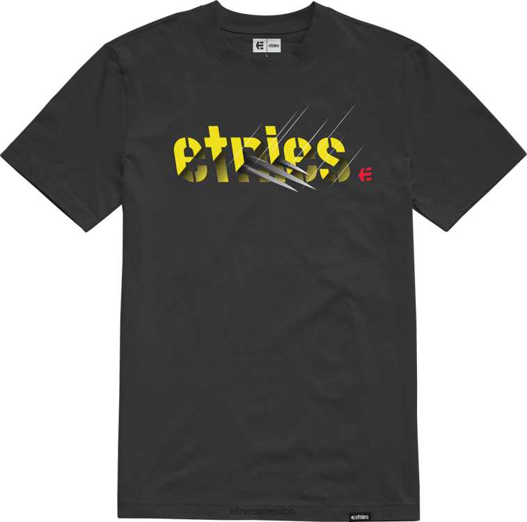camiseta e slash etnies negra LP80X766 Etnies negro