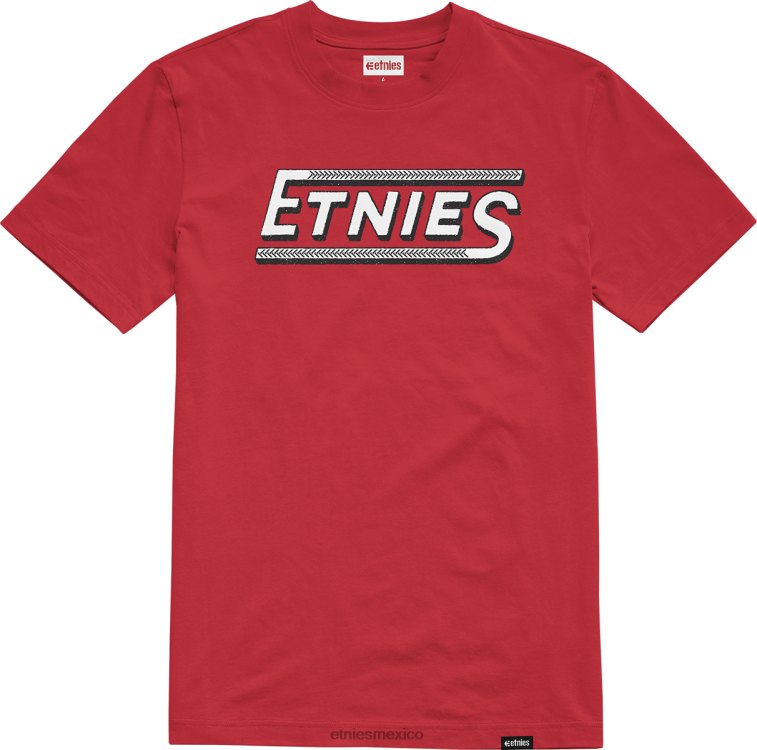 camiseta etnies roja LP80X769 Etnies rojo