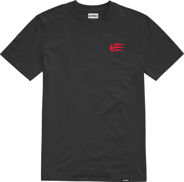 camiseta joslin kids etnies negro/rojo LP80X877 Etnies negro/rojo