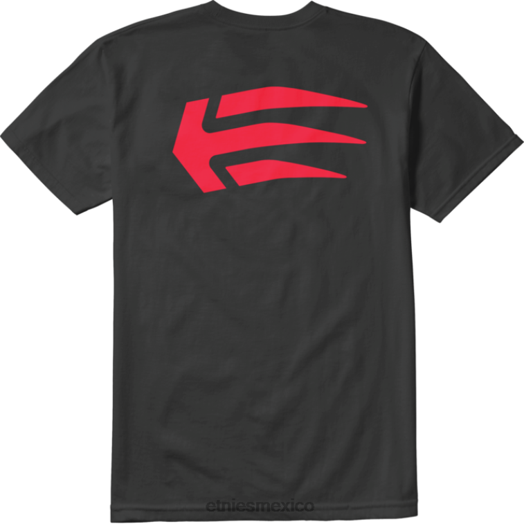 camiseta joslin kids etnies negro/rojo LP80X877 Etnies negro/rojo