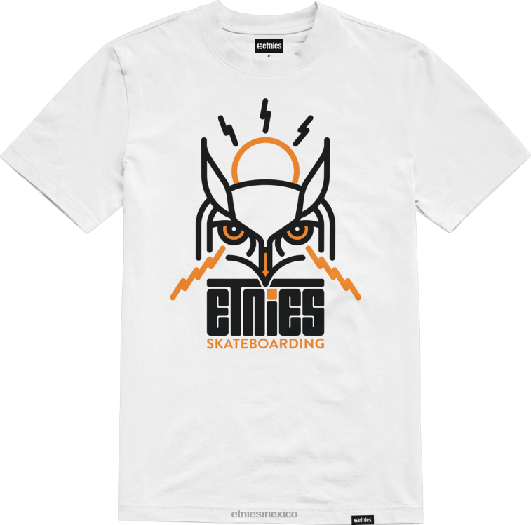 camiseta jw búho etnies blanca LP80X784 Etnies blanco