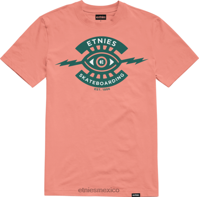 camiseta jw wash rosa etnies LP80X786 Etnies rosa