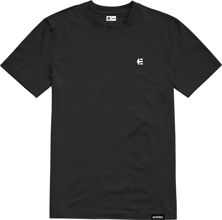 camiseta negra con bordado del equipo etnies LP80X96 Etnies negro