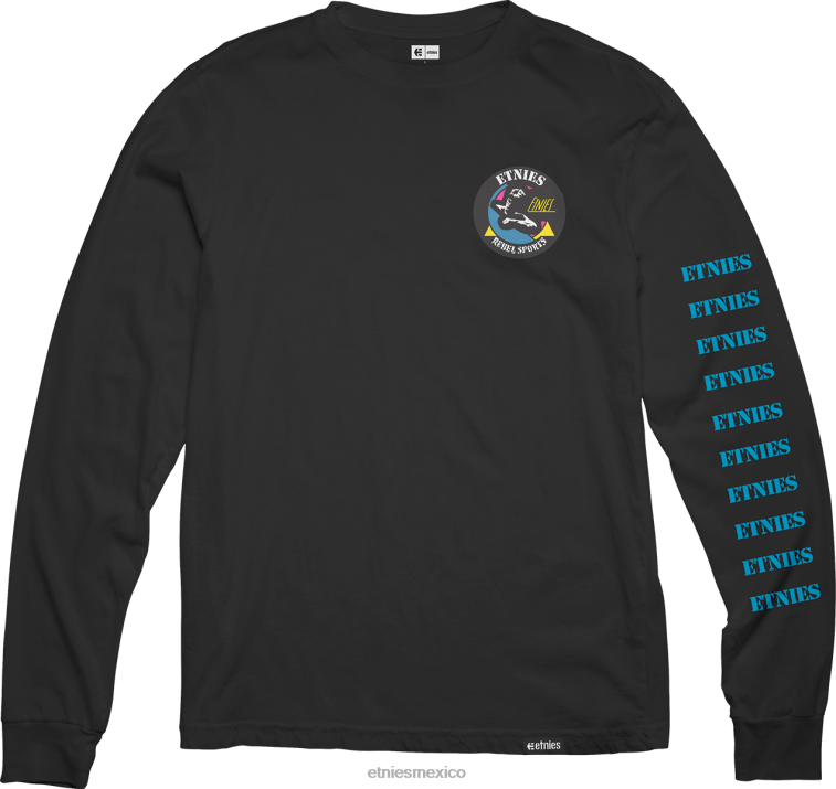 camiseta rebel sports sport l/s etnies negro LP80X781 Etnies negro