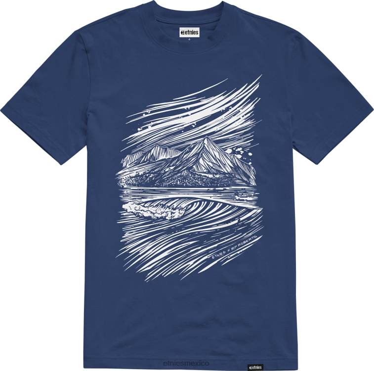 camiseta rp Scenic azul marino etnies LP80X750 Etnies Armada