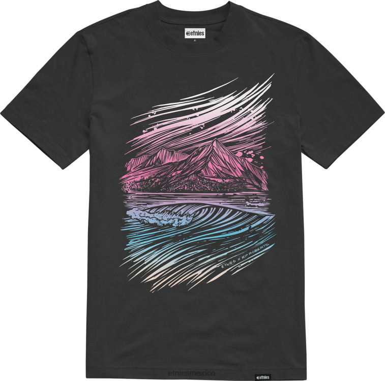 camiseta rp Scenic etnies negra LP80X748 Etnies negro