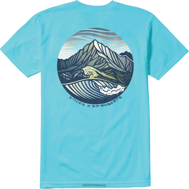 camiseta rp circular wave azul etnies LP80X753 Etnies azul