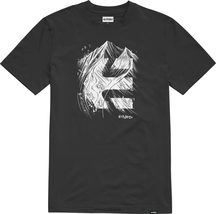camiseta rp flecha negra etnies LP80X738 Etnies negro