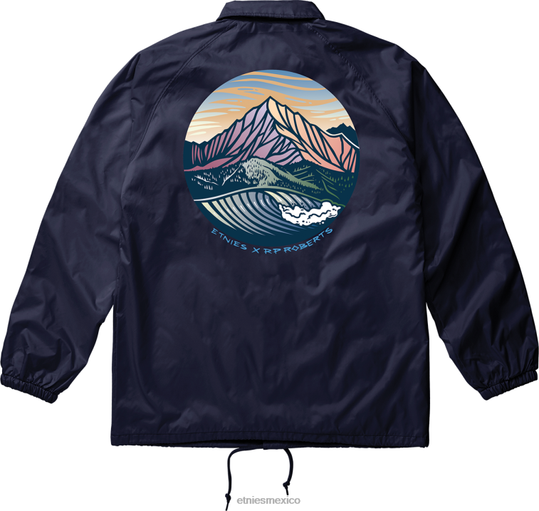 chaqueta entrenador rp etnies azul marino LP80X757 Etnies Armada