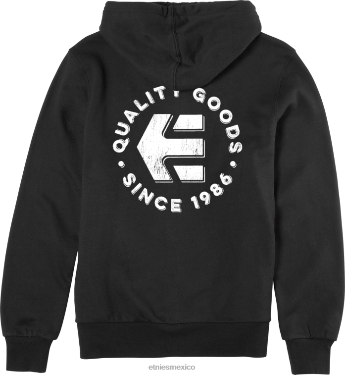 desde 1986 jersey con cremallera negro-blanco etnies LP80X130 Etnies blanco negro
