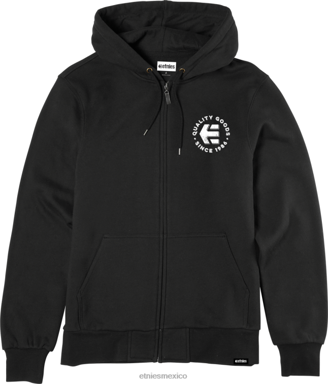 desde 1986 jersey con cremallera negro-blanco etnies LP80X130 Etnies blanco negro