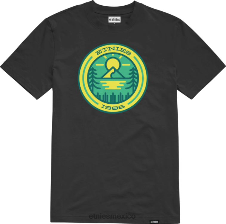 jw camiseta al aire libre etnies negro LP80X787 Etnies negro