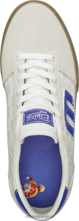etnies blanco/azul calli vulc x rad LP80X719 Etnies blanco/azul/goma