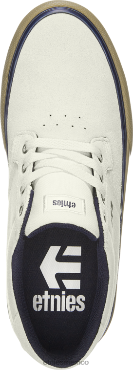etnies singleton vulc xlt blanco/azul marino LP80X674 Etnies blanco/azul marino/goma