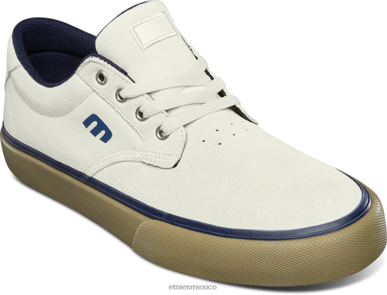 etnies singleton vulc xlt blanco/azul marino LP80X674 Etnies blanco/azul marino/goma