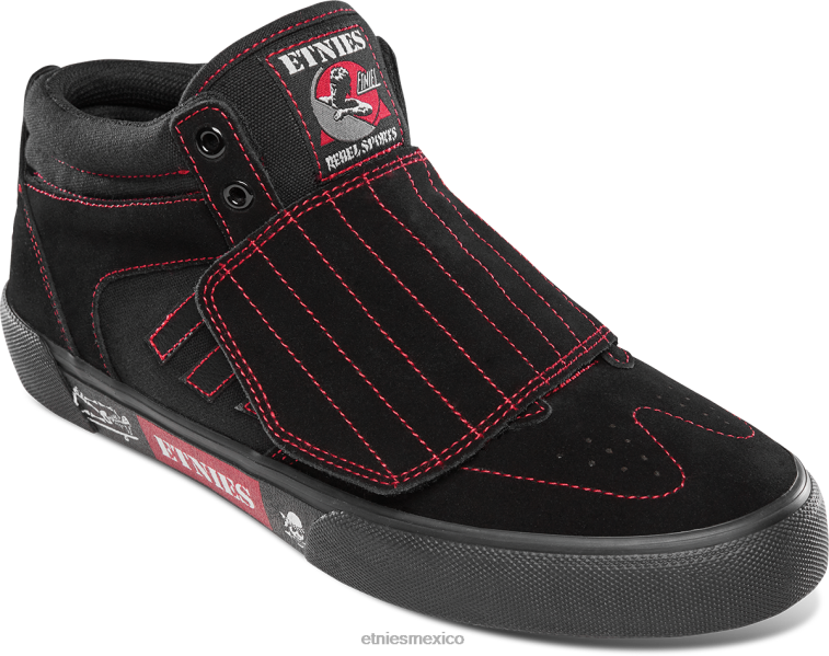 etnies negro/rojo windrow vulc mid x rebel sports LP80X683 Etnies negro/rojo