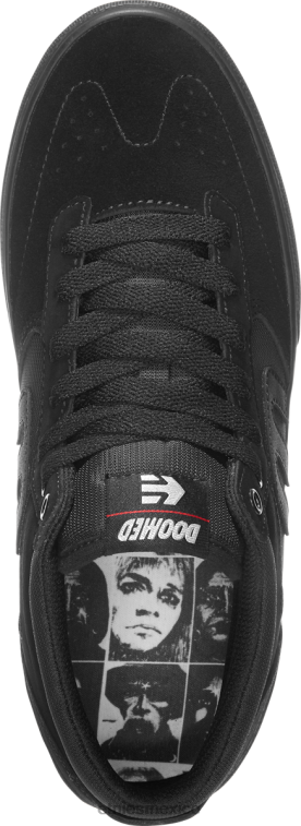 hilera vulc mid x doomed black etnies LP80X726 Etnies negro