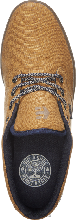 etnies jameson 2 eco marrón/azul marino LP80X521 Etnies marrón/azul marino/goma
