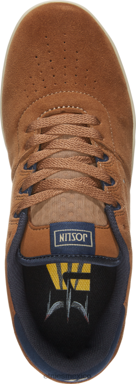 josl1n etnies marrón/azul marino LP80X709 Etnies marrón/azul marino