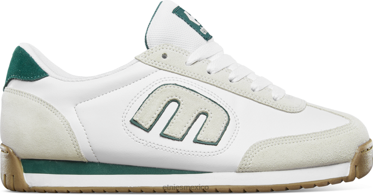 etnies blanco/verde lo-cut ii ls LP80X548 Etnies blanco/verde/goma