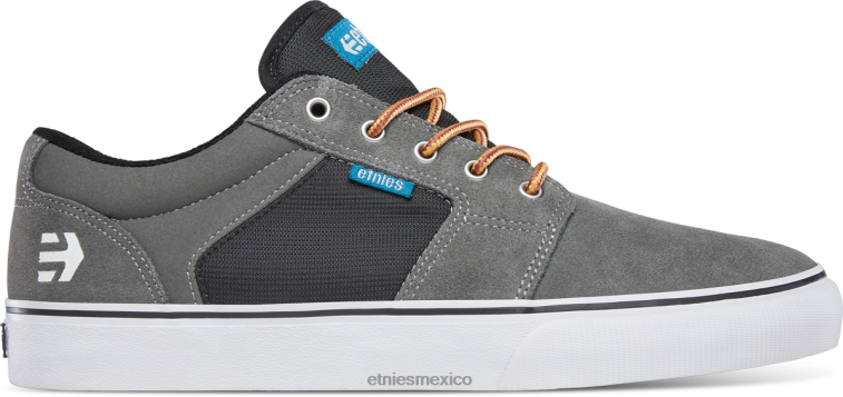 etnies barge ls gris-negro-amarillo LP80X19 Etnies gris-negro-amarillo