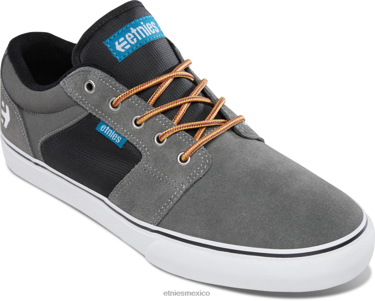 etnies barge ls gris-negro-amarillo LP80X19 Etnies gris-negro-amarillo