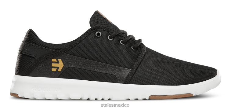 etnies scout negro-blanco-goma LP80X35 Etnies chicle blanco y negro