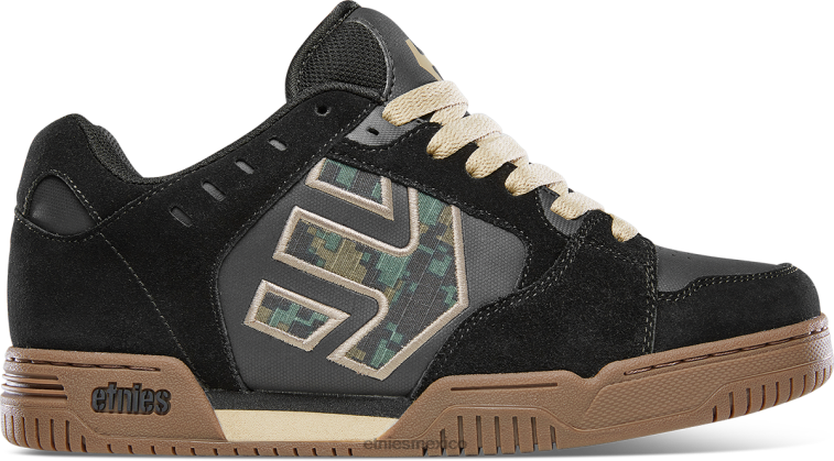 faze etnies negro-verde-gum LP80X45 Etnies negro-verde-goma