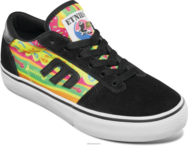 calli-vulc kids x rebel sports etnies negro/estampado LP80X862 Etnies negro/estampado