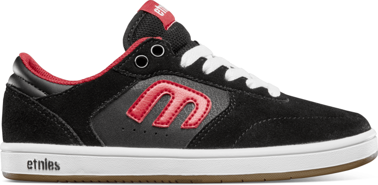 etnies negro-rojo-blanco hilera niños LP80X194 Etnies negro-rojo-blanco